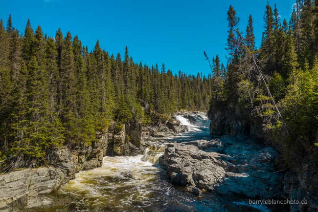 Chutes Sanctuaire, Sanctuary Falls, Grande Cascapédia