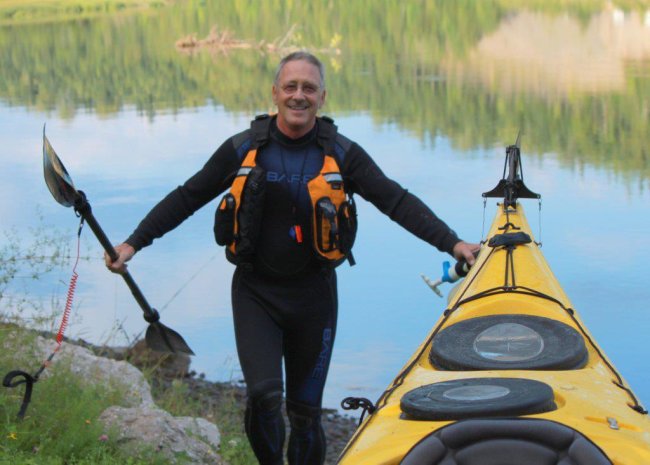 Kayak sur la Grande Cascapédia 